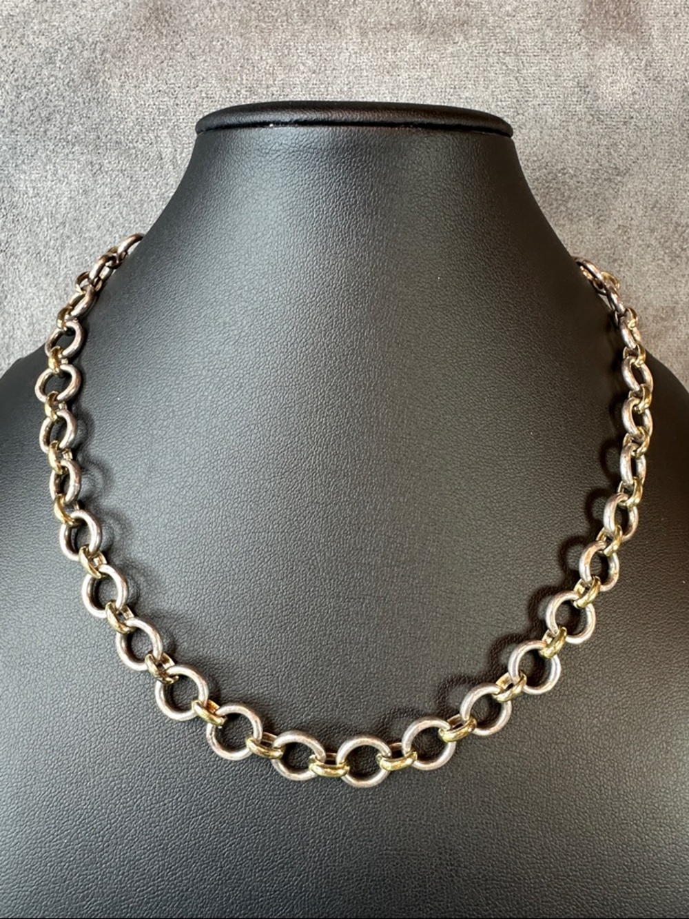 Sterling Silver Multi-Chain Link Necklace